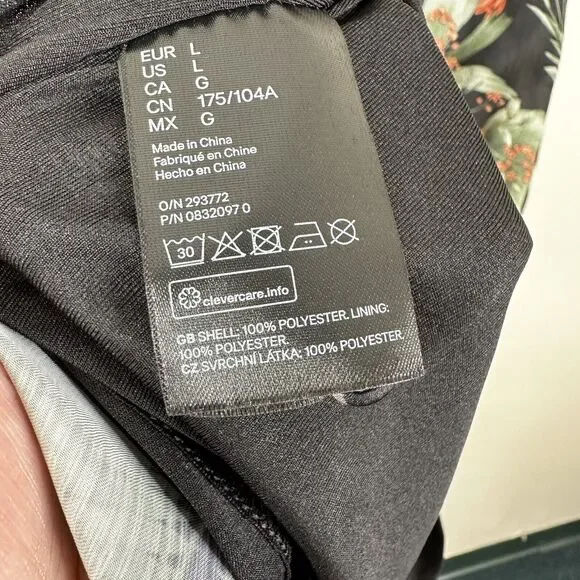 Johanna Ortiz x H&M Dress Womens L Floral Tropical Ruffle Flounce Mini - Picture 6 of 11